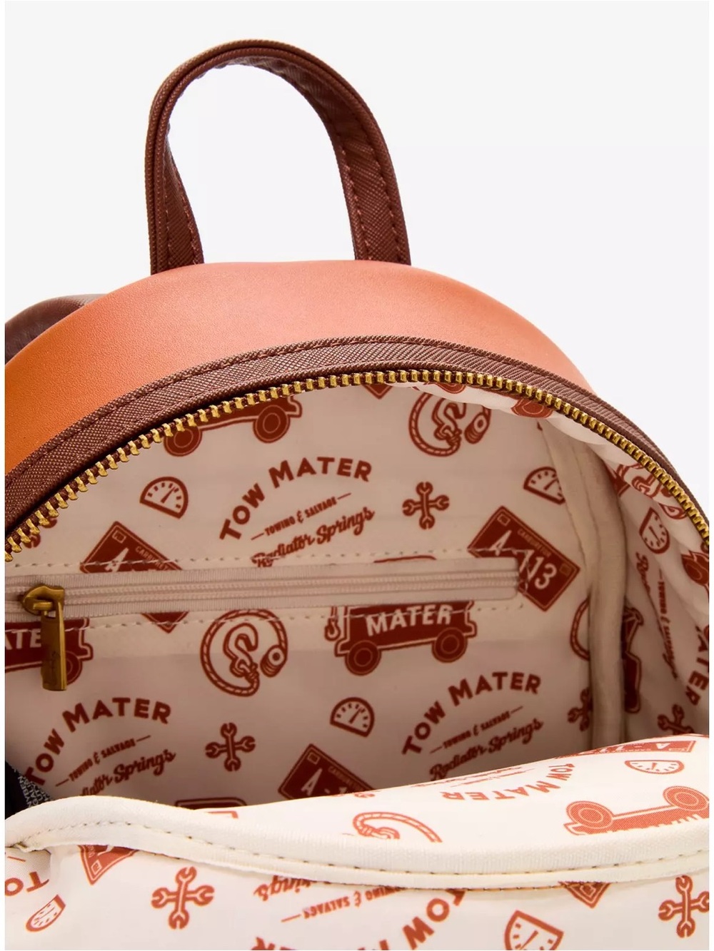 Rare Loungefly Disney Mater Character Mini Backpack - Picture 3 of 4